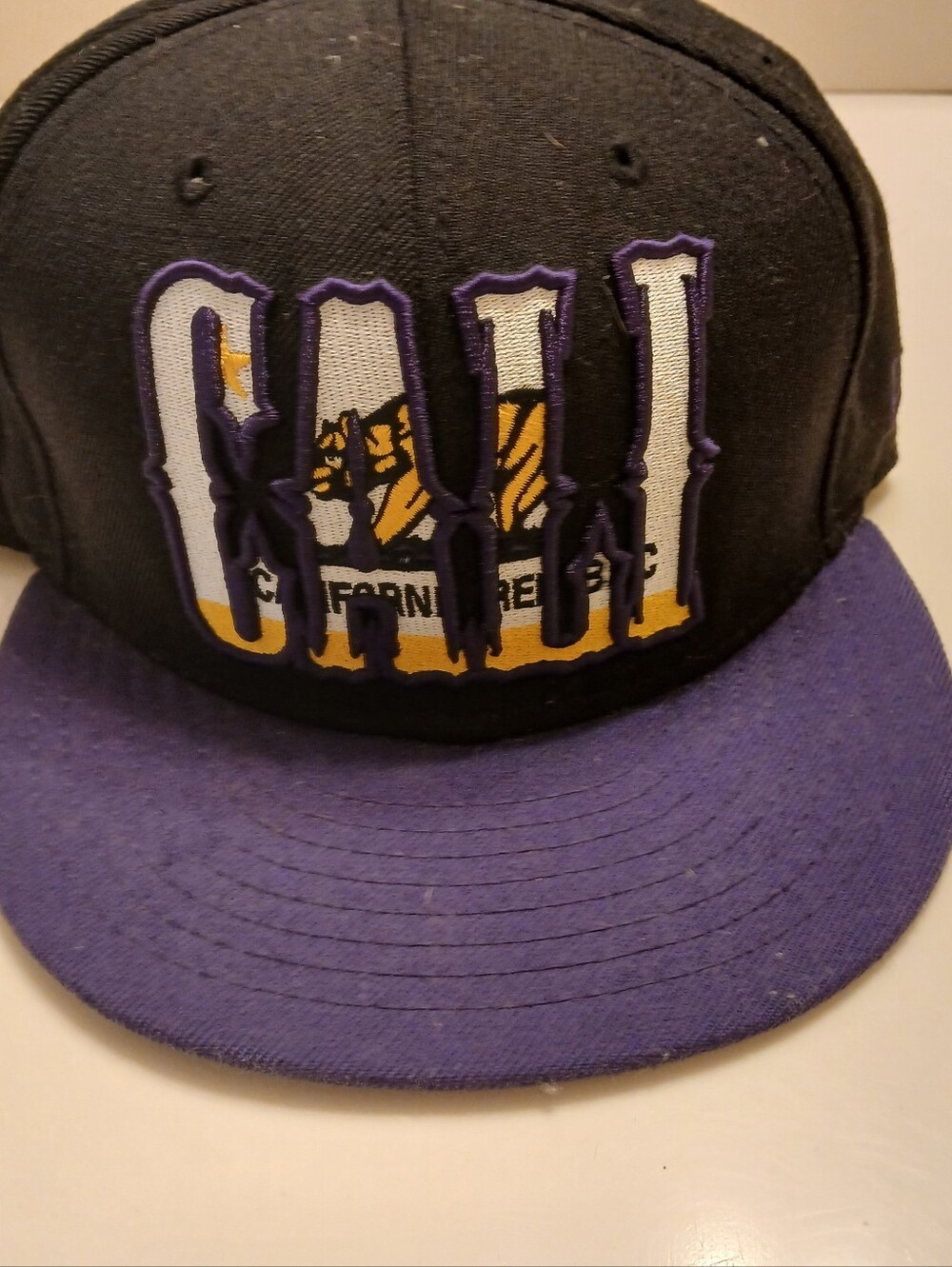 New Era Snapback Purple/Yellow/Black